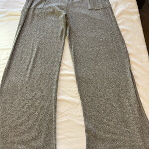 LC Lauren Conrad Gray Wide Leg Pants
